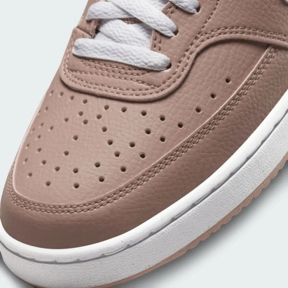 NEW Nike Womens Court Vision Low Next Nature Sneaker (Rose Whisper) - Size 11 - Picture 4 of 7